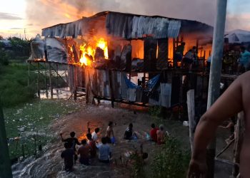 Incendio en Punchana consumió 6 viviendas en Punchana