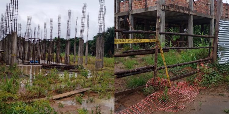 Paralización de obra deja en incertidumbre a estudiantes del colegio 60073 en Sinchicuy