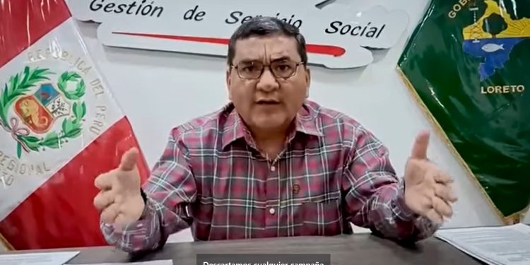 Asesor del gobernador de Loreto defiende sur rol y responde a críticas en medio de controversias