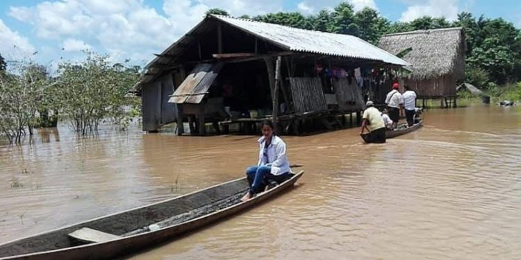 Emergencia en Loreto: Varias provincias se muestran afectadas por la creciente del río Amazonas