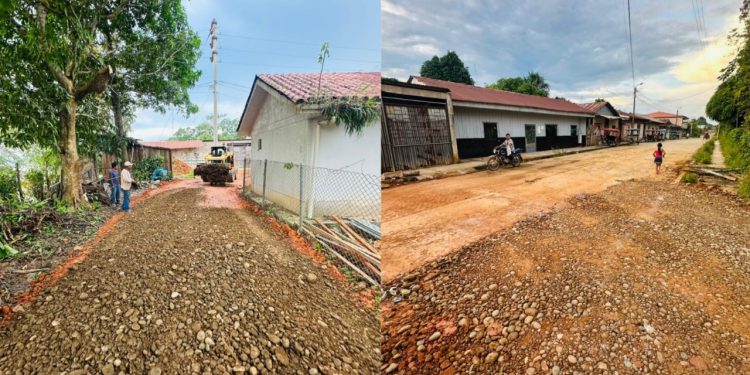 Municipalidad del Datem del Marañón abre vía alterna para descongestionar el tránsito y facilitar el acceso al Centro de Salud