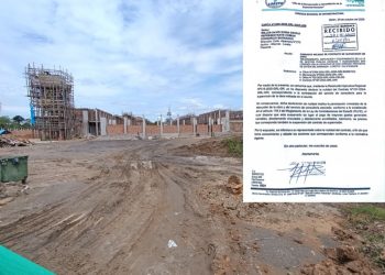 Obra educativa queda paralizada en San Lorenzo por deficiencias del GOREL