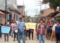 Pobladores del centro poblado Naciente del Amazonas acatan paro por retrasos en obra del puente Rioja