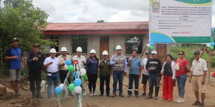 Datem del Marañón inicia obras clave de saneamiento y conectividad rural