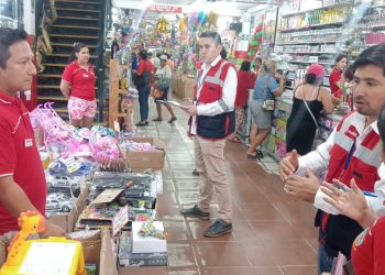 SUNAFIL refuerza prevención de accidentes e incendios en zonas comerciales de Iquitos