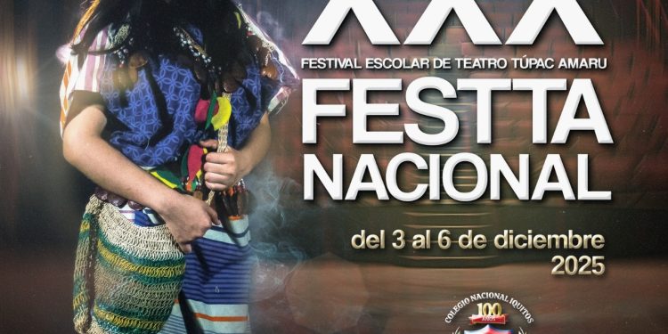Iquitos vive el FESTTA 2025, el mayor encuentro escolar de teatro del país