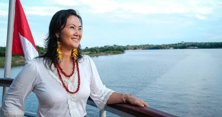 Keiko Fujimori iniciará campaña presidencial recorriendo la región Loreto por vía fluvial