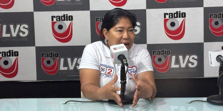 Dora Mendoza plantea energía e integración vial como ejes para el desarrollo de Loreto