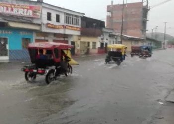 SENAMHI advierte continuidad de lluvias y alerta por crecida de ríos en Loreto