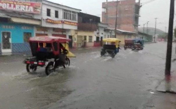 Lluvias intensas continuarán afectando a Loreto durante la semana
