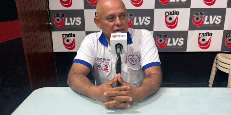 Jaime Marín propone impulsar educación técnica y empleo juvenil en Loreto