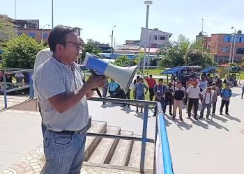 Maestros indígenas dan ultimátum al Gobierno Regional tras movilización en San Lorenzo