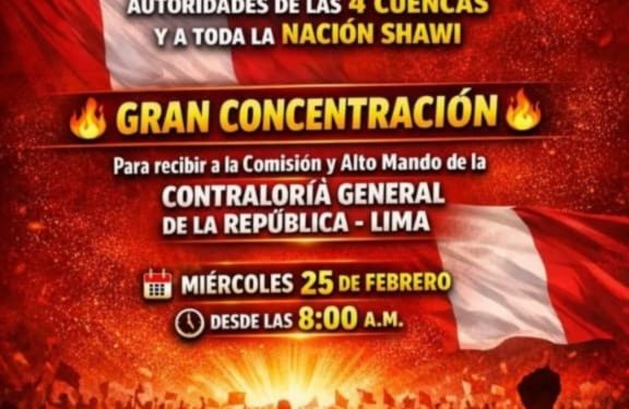 Pueblo shawi mantiene protesta en Balsapuerto y espera llegada de comisión nacional