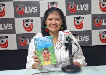 Escritora Ana Luisa Ríos presentó “La tranquila”, obra inspirada en la Amazonía