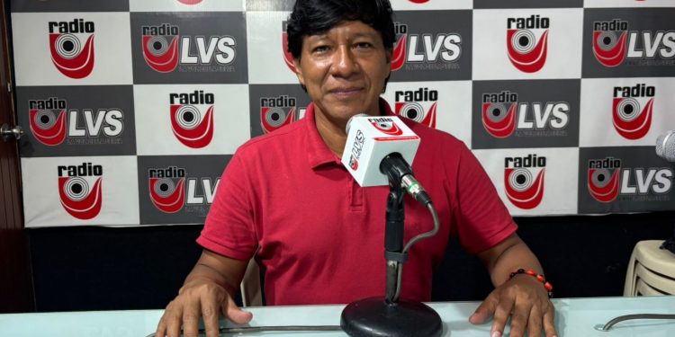 José Manuyama convoca a gran marcha por el agua este 25 de marzo en Iquitos