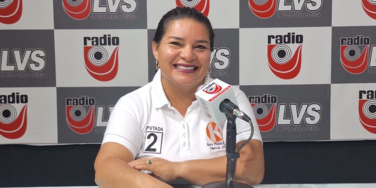 Candidata Nary Pinasco afirma que crecimiento de Fuerza Popular en encuestas refleja trabajo de campaña