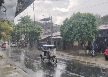 SENAMHI alerta lluvias de moderada a fuerte intensidad en Loreto hasta el jueves