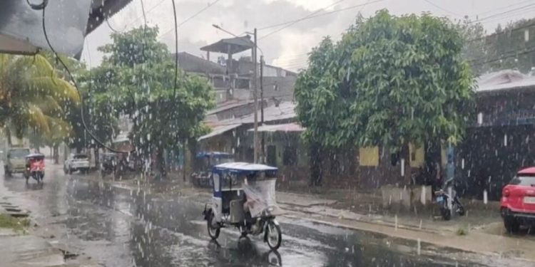 SENAMHI alerta lluvias de moderada a fuerte intensidad en Loreto hasta el jueves