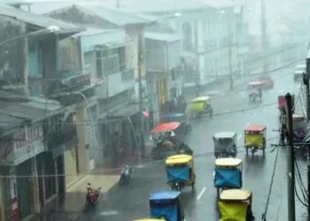 SENAMHI advierte lluvias moderadas y ascenso de ríos en la región Loreto