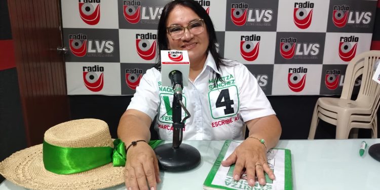 Candidata Maritza Sánchez plantea cambios en legislación y lucha contra corrupción durante visita a Iquitos