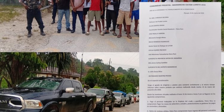 Comunidad de Pijuayal suspende temporalmente bloqueo en carretera Saramiriza–Borja