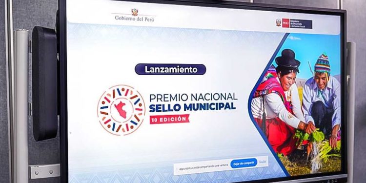 MIDIS lanza décima edición del Premio Nacional Sello Municipal para fortalecer gestión local