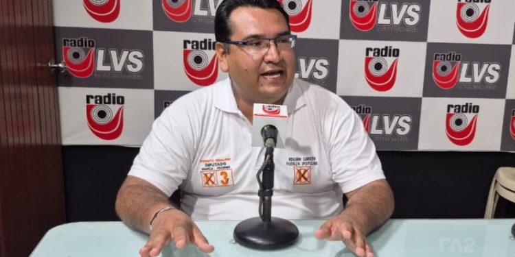 César “El Gordito” Vidaurre plantea reactivar economía amazónica, mejorar servicios básicos y reforzar seguridad