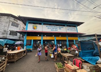 Mercado de Belén registra baja actividad por paro de transportistas en Iquitos