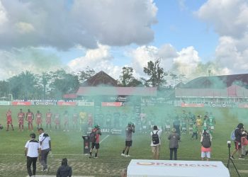 Comerciantes FC inaugura su recinto deportivo con triunfo y respaldo masivo de la hinchada