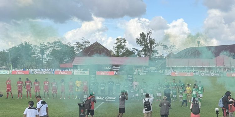 Comerciantes FC inaugura su recinto deportivo con triunfo y respaldo masivo de la hinchada