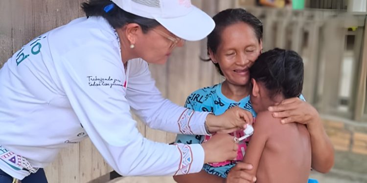 DIRESA Loreto alerta riesgo de sarampión y pide reforzar vacunación infantil