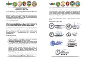 Docentes EIB del Datem del Marañón denuncian retrasos en pagos y dan ultimátum a la UGEL