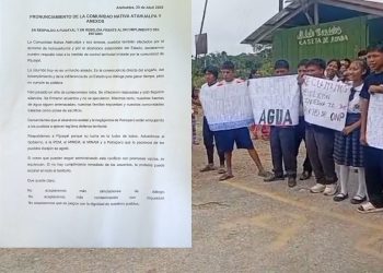 Atahualpa y sus anexos se suman al bloqueo y convierten protesta en un levantamiento territorial en el Datem del Marañón