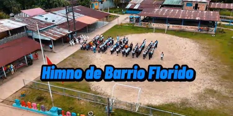 Barrio Florido ya tiene himno oficial y fortalece su identidad cultural