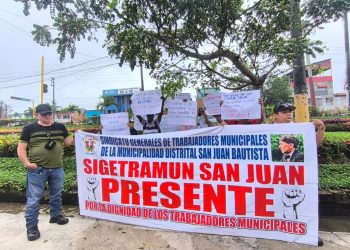 Trabajadores de serenazgo y limpieza denuncian abandono laboral
