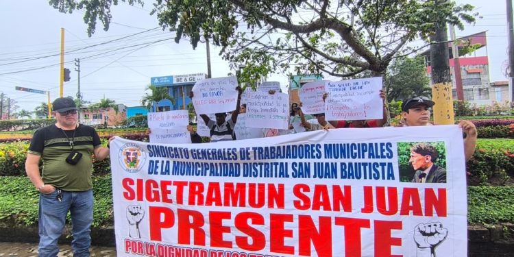 Trabajadores de serenazgo y limpieza denuncian abandono laboral