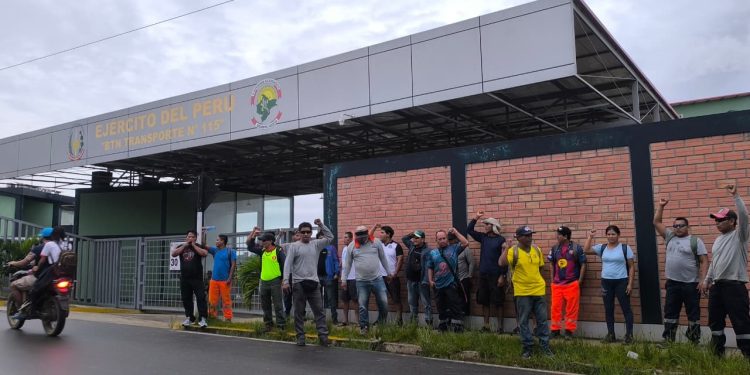 Trabajadores de construcción civil denuncian falta de pago salarial