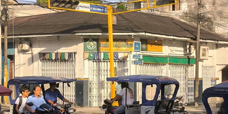 Reportan semáforos inoperativos en el distrito de Iquitos