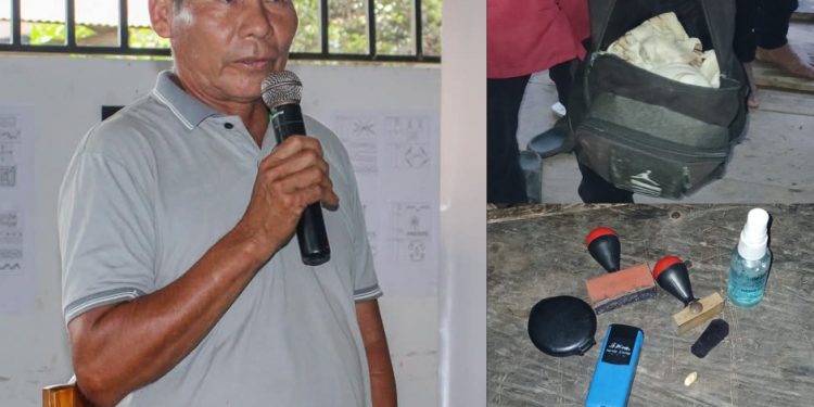 Buscan a dirigente kandozi: hallan pertenencias en río Marañón