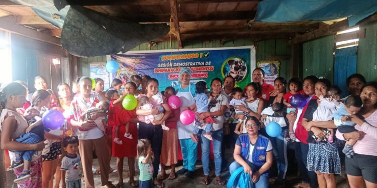 Datem del Marañón combate anemia cumpliendo metas MEF