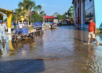 Río Marañón inunda Villa Saramiriza inesperadamente
