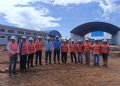Supervisan avance de obra del colegio Jesús Nazareno