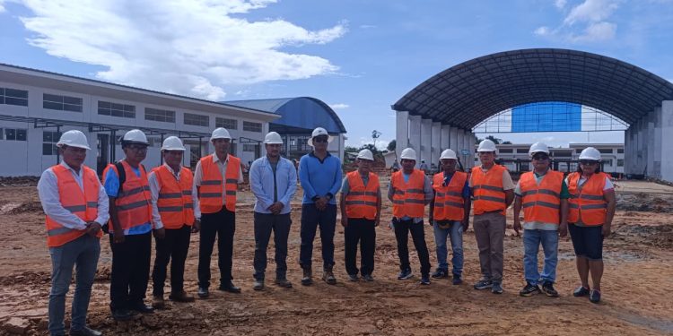Supervisan avance de obra del colegio Jesús Nazareno