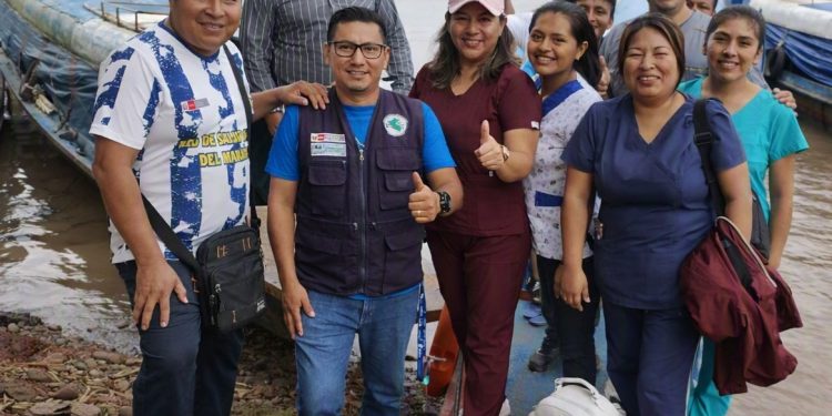 RIS despliega acciones contra el sarampión en Datem