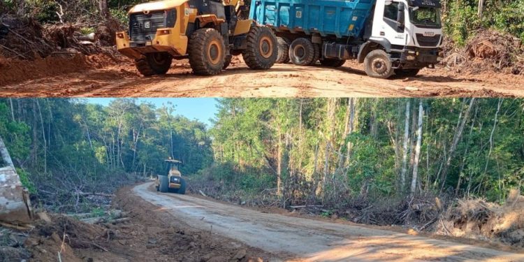 Mantenimiento vial en San Lorenzo optimiza la transitabilidad local