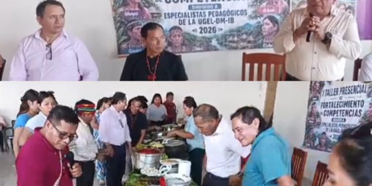 UGEL clausura exitoso taller de tres días que fortaleció a especialistas EIB