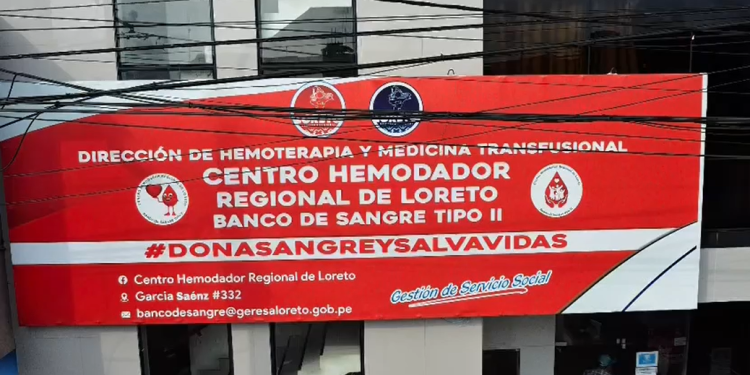 Loreto tiene el primer banco de sangre del país acreditado como sede docente