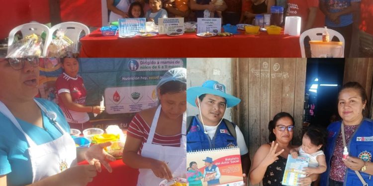 Datem del Marañón intensifica acciones contra la anemia