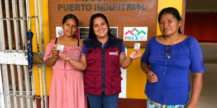 Comunidades nativas del distrito de Pastaza acceden gratis a DNI en Tambo Puerto Industrial