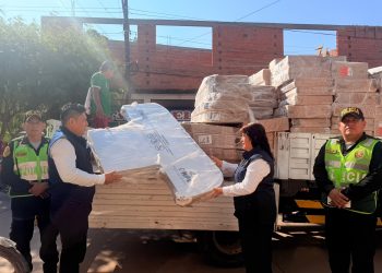 ODPE Ucayali recibe material electoral para comicios del 4 de octubre